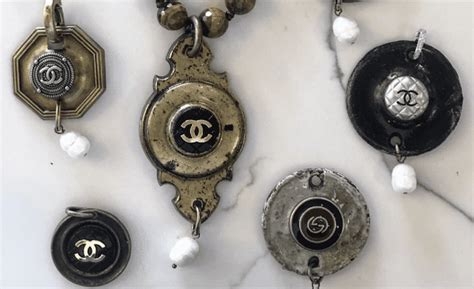 jewelry made from chanel buttons|Chanel button jewelry lawsuit.